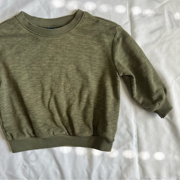 Old Navy Olive Green Kids Matching Pant Set Size 12-18 Months - Picture 4 of 16